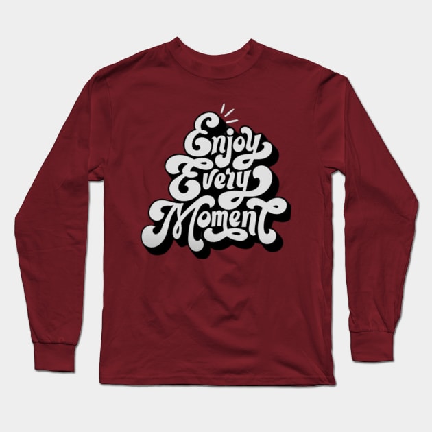 text art design. Long Sleeve T-Shirt by Dilhani